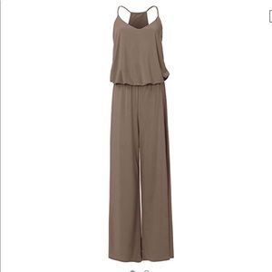Urban k mocha jumpsuit